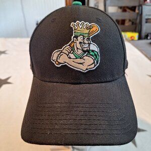 Minor League‎ Baseball Clinton LumberKings Mascot Louie New Era Black Hat
